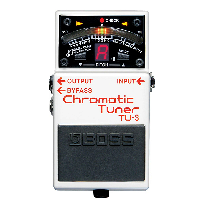 Процессор эффектов Boss TU-3 White - рис.0