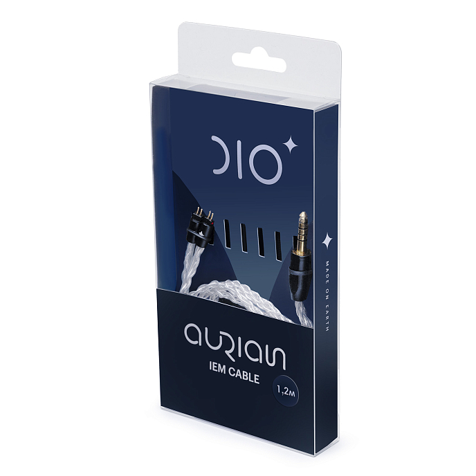 Кабель Aurian Cable Pro 2-pin - 4.4mm Silver 1.2m - рис.1