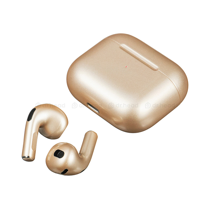 Беспроводные наушники Apple AirPods 3rd White Gold Gloss - рис.8