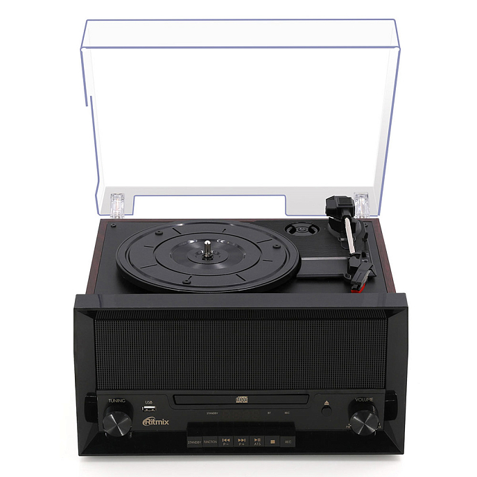 Проигрыватель винила Ritmix LP-400B Brown - рис.0