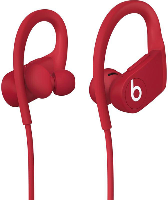 Беспроводные наушники Beats Powerbeats High-Performance Red - рис.1