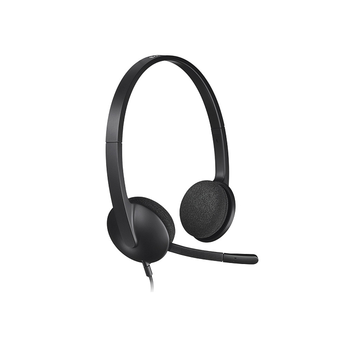 Гарнитура Logitech Headset H340 USB Black - рис.1