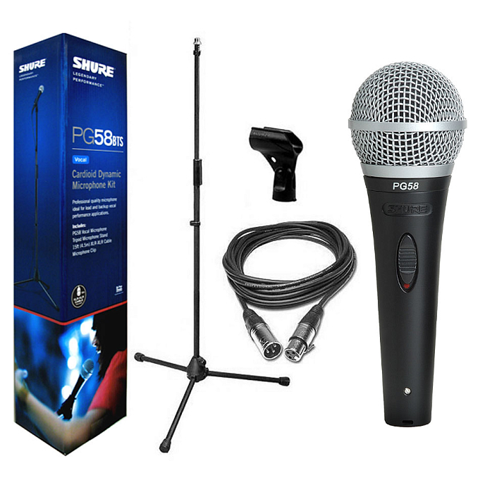 Микрофон вокальный Shure PGA58BTS - рис.4