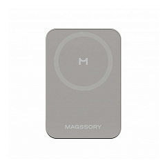 Портативный аккумулятор Magssory Pride 5000мАч Magnetic Titanium