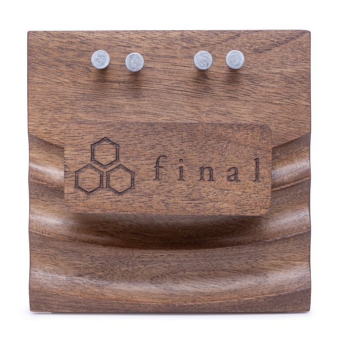 Подставка под наушники Dr.Head Under Wood IEM Stand Final Audio Walnut - рис.2