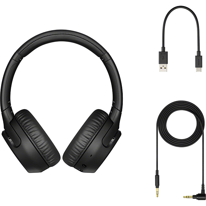 Беспроводные наушники Sony WH-XB700 Black - рис.6
