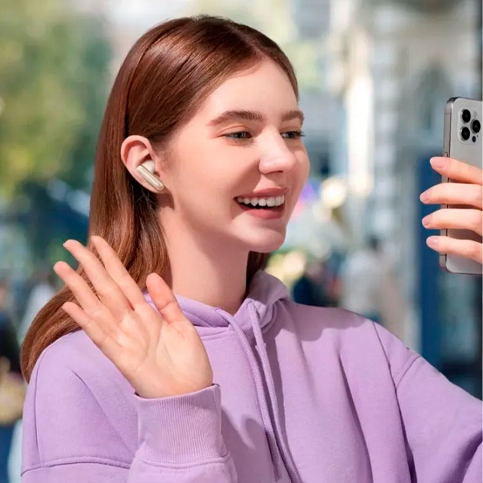 Беспроводные наушники Anker Soundcore P40i Oat White - рис.6