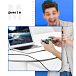Кабель UGREEN Angle USB-A - USB-C Grey - рис.3