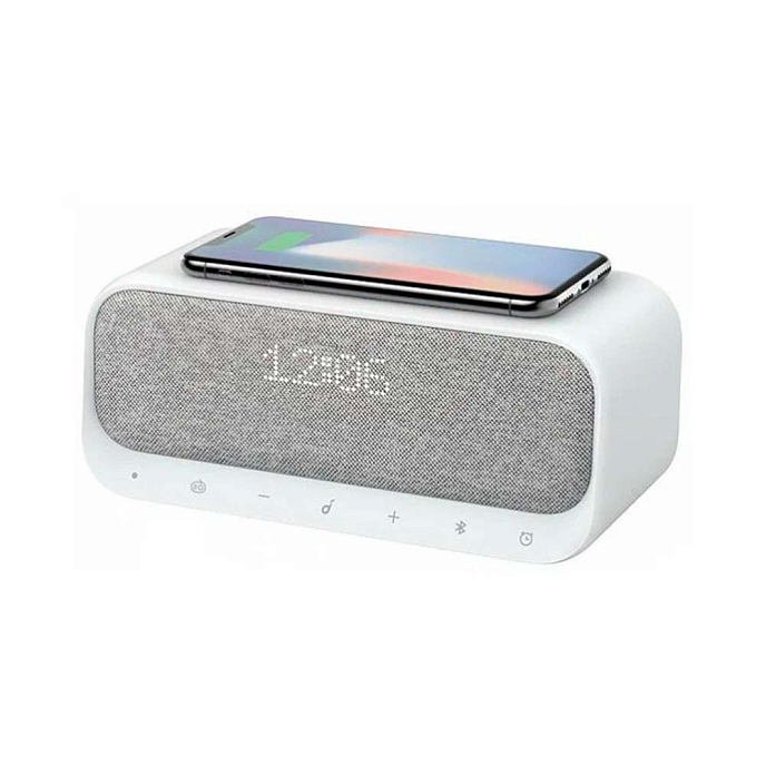 Портативная колонка Anker Soundcore Wakey Alarm Clock White - рис.1