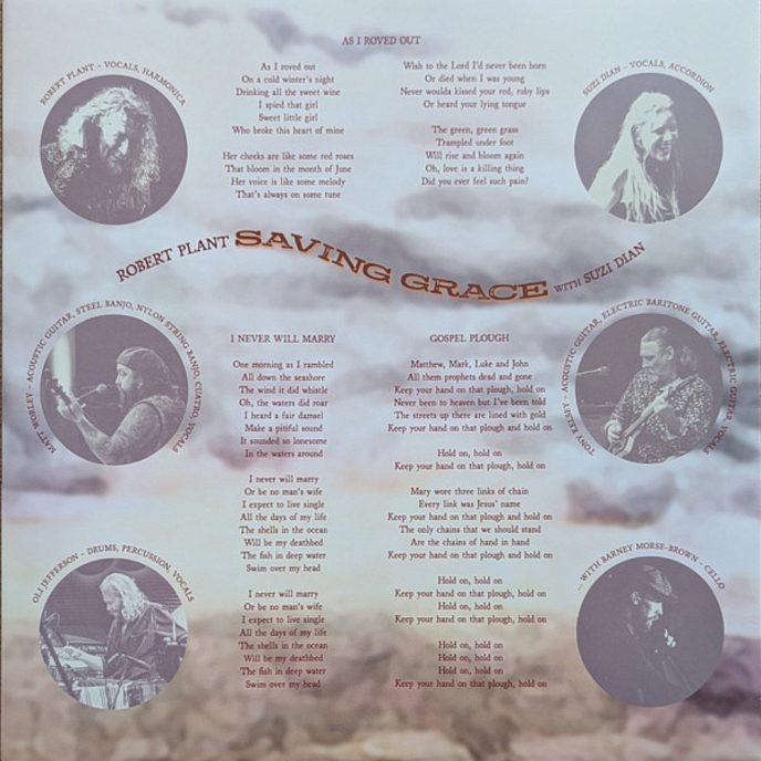 Пластинка Robert Plant With Suzi Dian - Saving Grace LP - рис.3