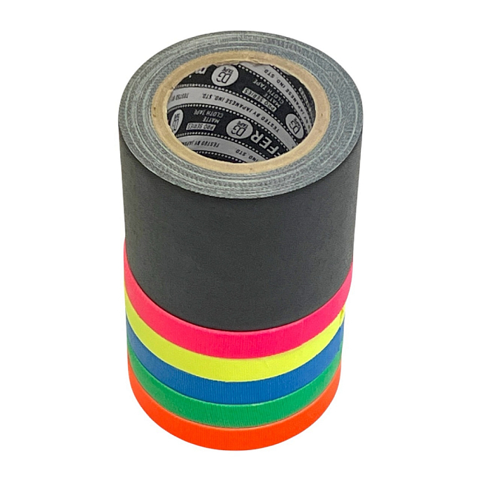 Клейкая лента DGTAPE TrueGaff Micro Gaffer Set - 5х10mm/6m - 50mm/6m - рис.3