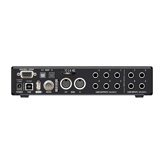 Аудиоинтерфейс RME Fireface UCX II - рис.2