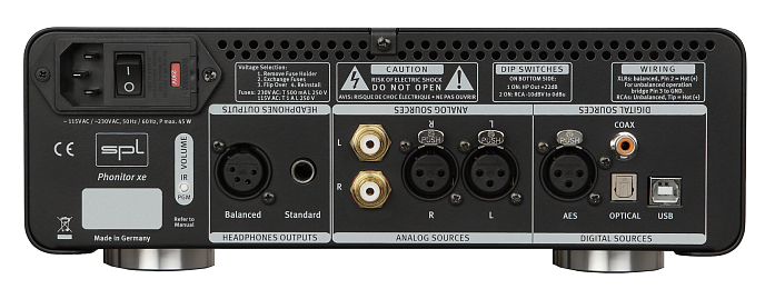 Усилитель для наушников с ЦАП SPL Phonitor xe + DAC 768 Black - рис.3
