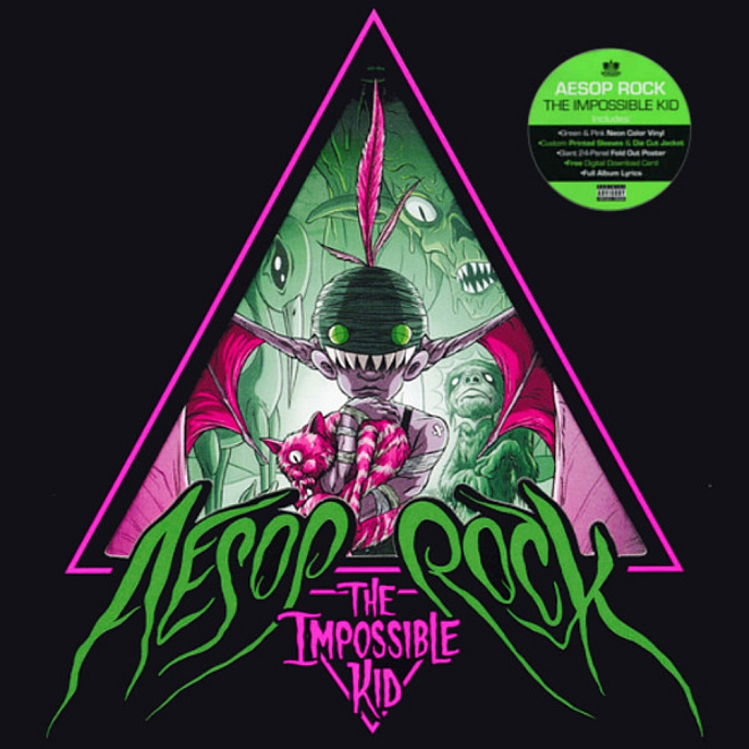 Виниловая пластинка Aesop Rock - The Impossible Kid (coloured) - 2LP - рис.5