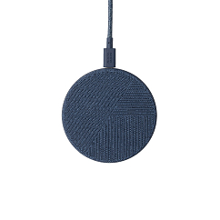 Беспроводная зарядка Native Union Drop Wireless Charger Indigo Blue
