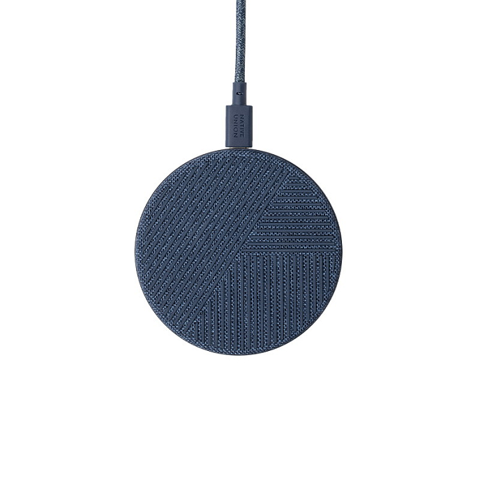 Беспроводная зарядка Native Union Drop Wireless Charger Indigo Blue - рис.1