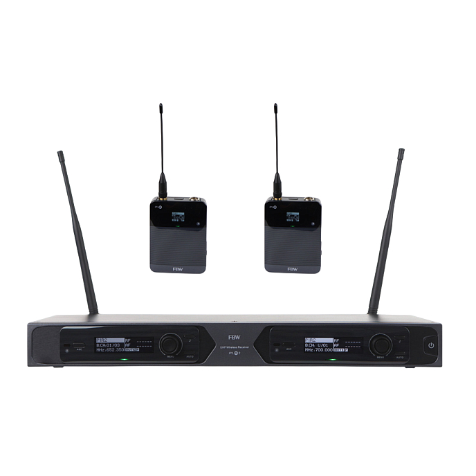 Радиосистема FBW P1R2 Bodypack Black - рис.0