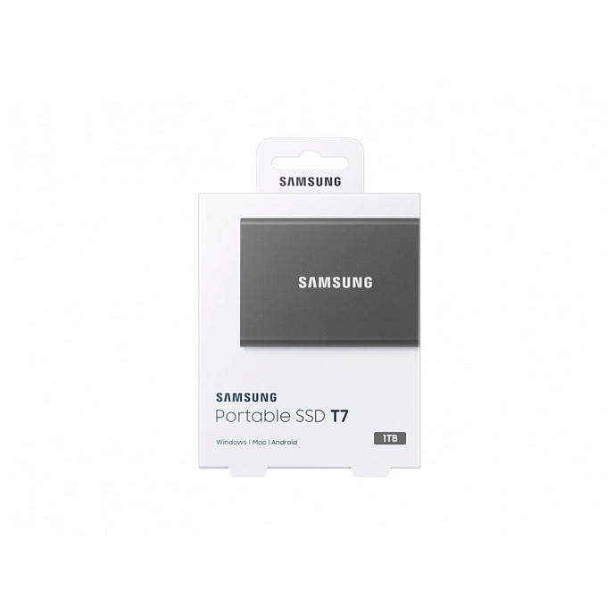 Внешний SSD Samsung T7 MU-PC 1Tb Titan Gray - рис.7