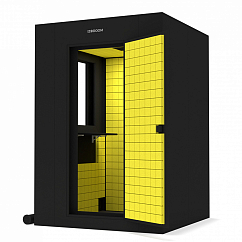 Акустическая кабина IzoRoom Comfort Plus with window Steel Blue