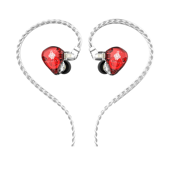 Наушники внутриканальные Hidizs MS1 Rainbow Red Transparent - рис.4