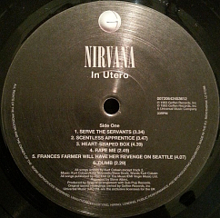 Пластинка Nirvana - In Utero
