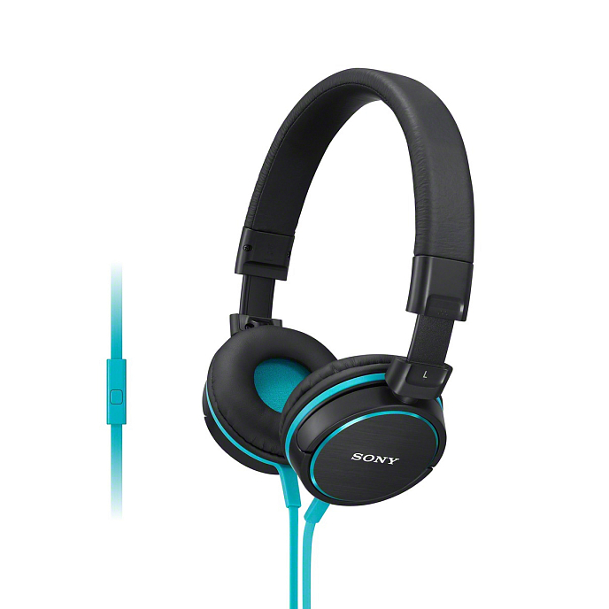 Наушники Sony MDR-ZX610AP Black Blue - рис.0