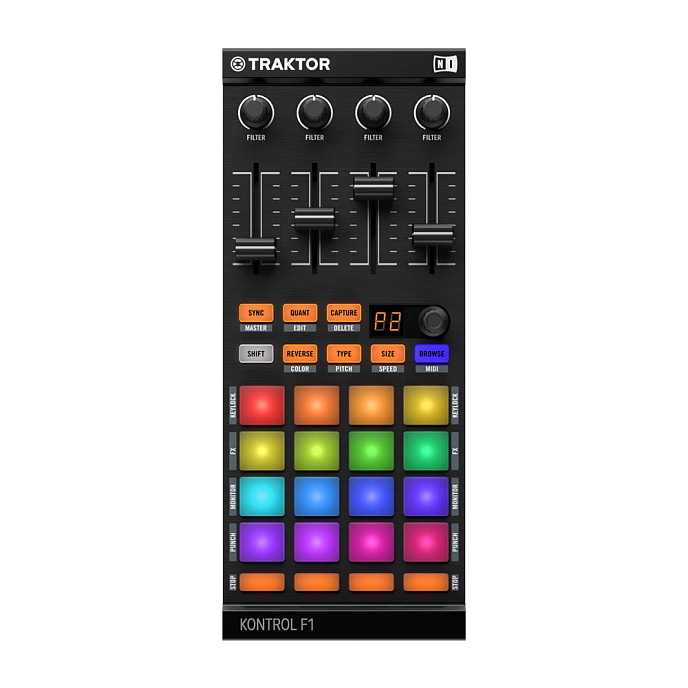 DJ-контроллер Native Instruments Traktor Kontrol F1 - рис.0