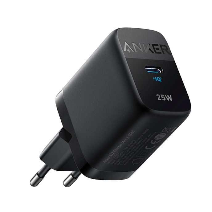Сетевое зарядное устройство Anker 312 25W Black - рис.0