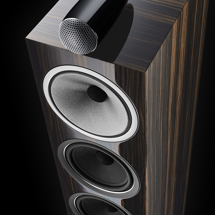 Напольная акустика Bowers & Wilkins 702 Signature Datuk Ebony Wood - рис.2