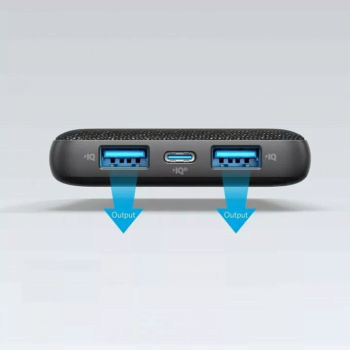 Портативный аккумулятор Anker PowerCore III Sense 10K Black - рис.1