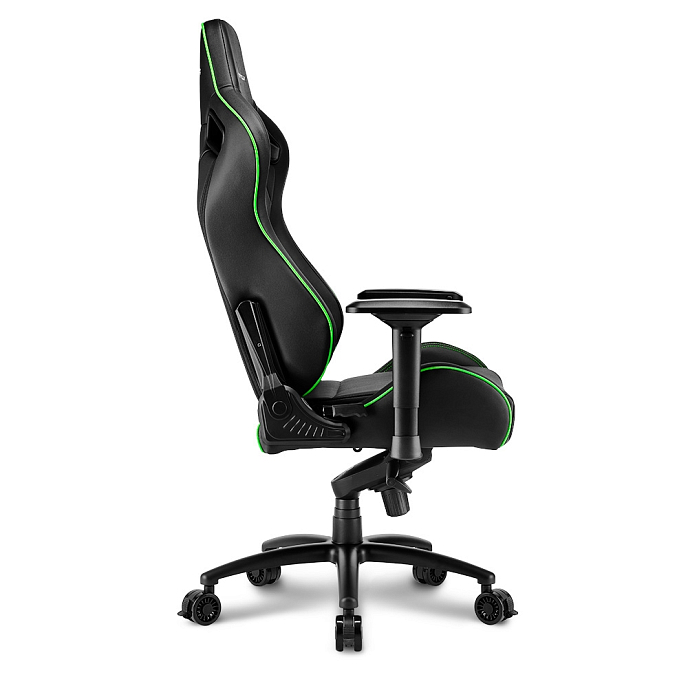 Компьютерное кресло Sharkoon Skiller SGS4 Green Black - рис.3
