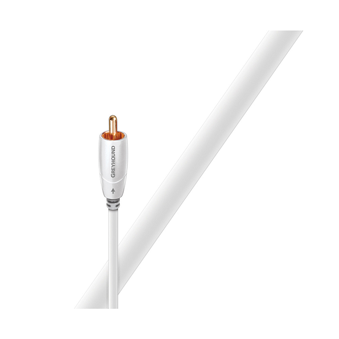 Кабель AudioQuest Greyhound White PVC 2.0 m - рис.0