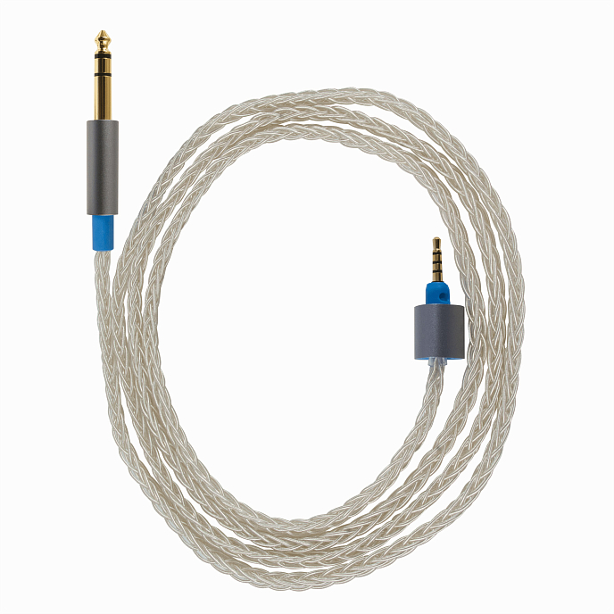 Кабель Dekoni Audio Presplit 6.3mm 52" Braided 1.3m - рис.0