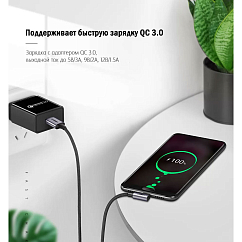 Кабель UGREEN Angle USB-A - USB-C Grey