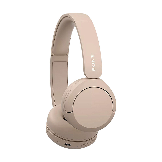 Беспроводные наушники Sony WH-CH520 Beige - рис.2