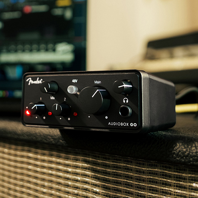 Аудиоинтерфейс Fender Audiobox GO Black - рис.3