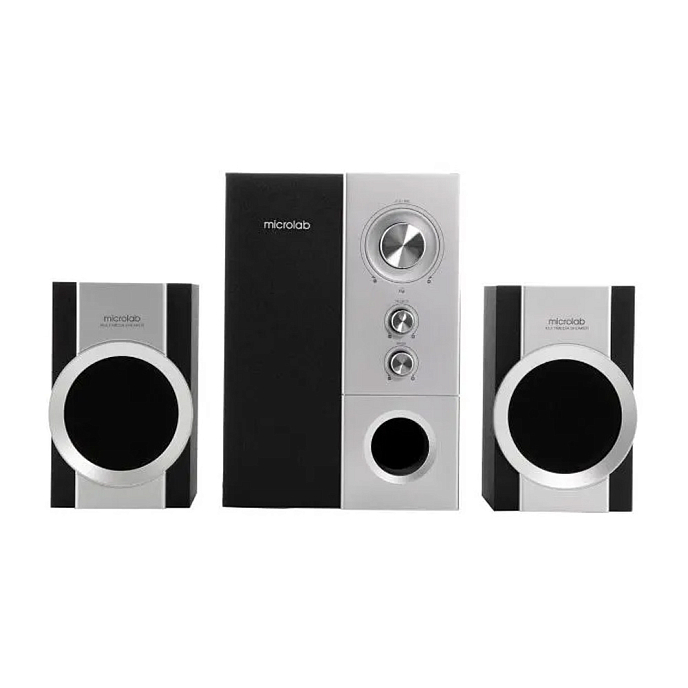 Компьютерные колонки Microlab M-590 Black Silver - рис.0