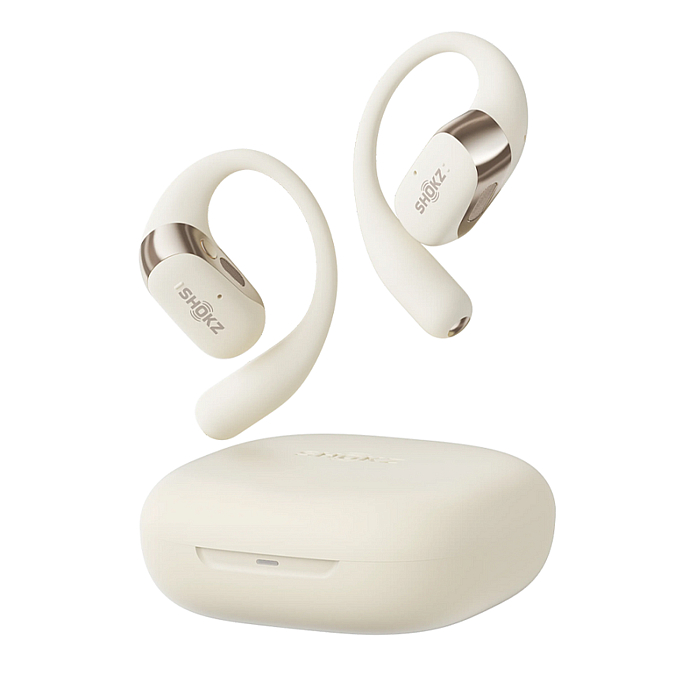 Наушники накладные Shokz OpenFit 2+ Beige - рис.0