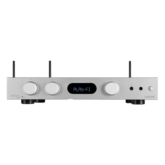 Интегральный усилитель Audiolab 6000A Play Silver - рис.0