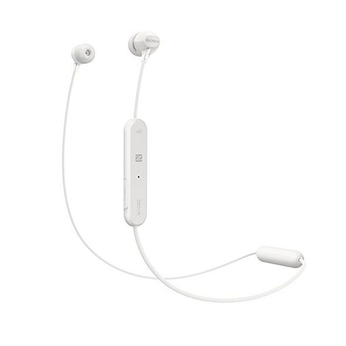 Беспроводные наушники Sony WI-C300 White - рис.0