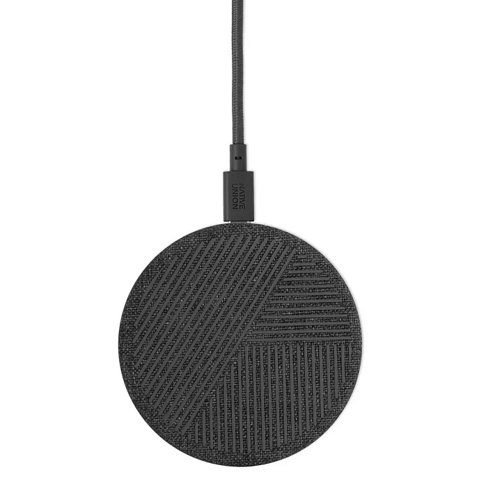 Беспроводная зарядка Native Union DROP Wireless Charger Qi Grey - рис.0