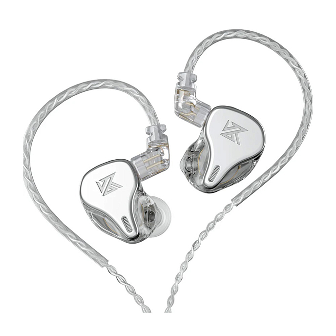 Наушники внутриканальные KZ DQ6 wtihout Mic Silver - рис.0