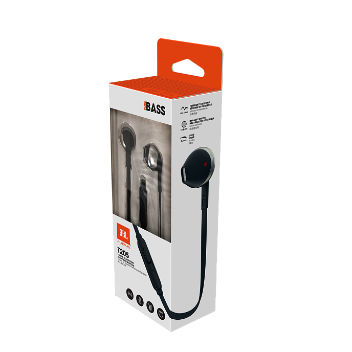 Наушники JBL T205 Silver - рис.4