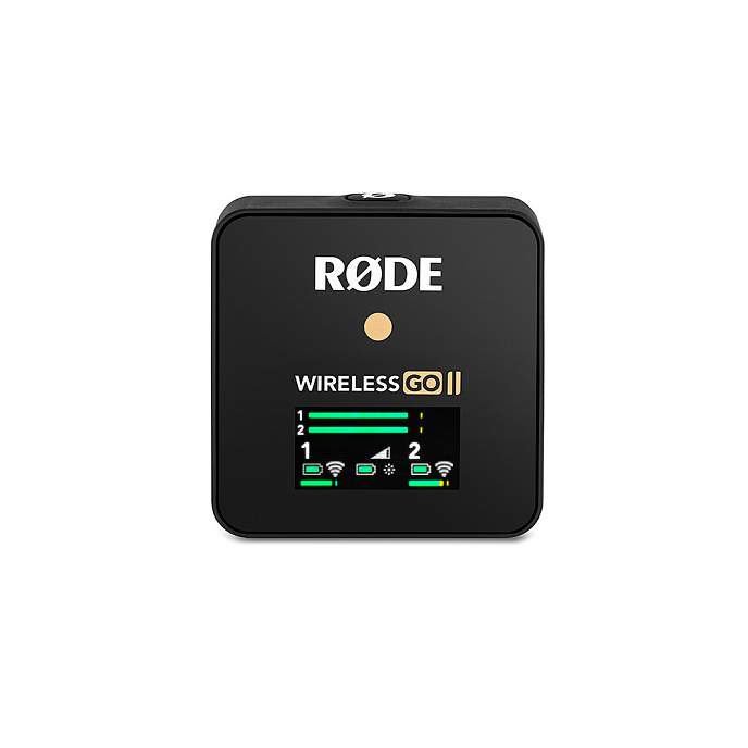 Микрофон беспроводной RODE Wireless GO II + Charging Case Black - рис.1