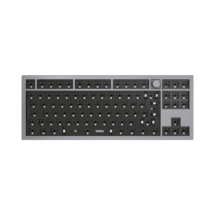 Клавиатура Keychron Q3 Knob RGB Grey - рис.0