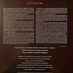 Виниловая пластинка Bryan Ferry – Avonmore (coloured) LP