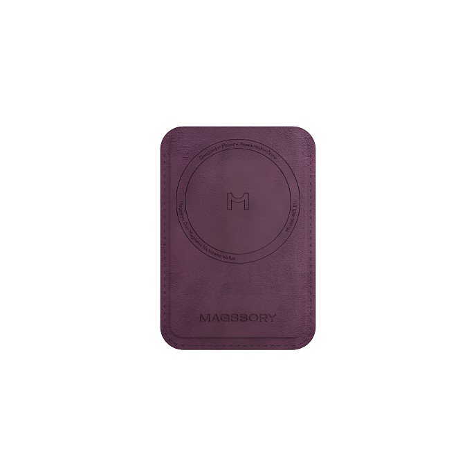 Чехол Magssory Duo Magnetic Kickstand Wallet Burgundy - рис.1