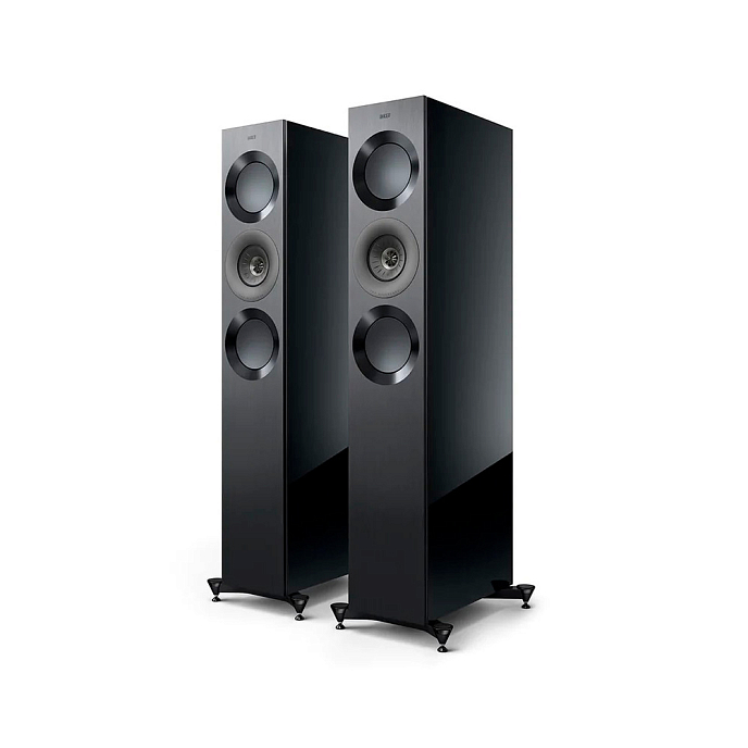 Напольная акустика KEF Reference 3 Meta High Gloss Black / Grey - рис.0