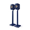 KEF LSX II Cobalt Blue + S1 Floor Stand