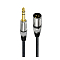 Caweon VISARIO NI-5M Grey XLR(m) - Jack 6.3mm 5m
